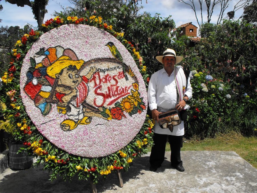 Silleteros, mística y tradición que se pasa de generación en generación con gran Orgullo 13 Don Alex Silletero