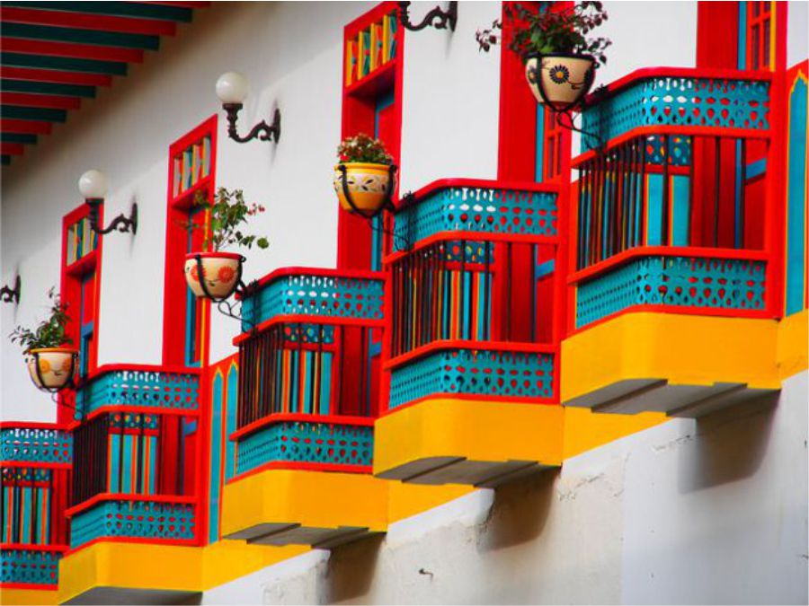 Ruta Religiosa y turística en Antioquia 17 Balcones de Jardín