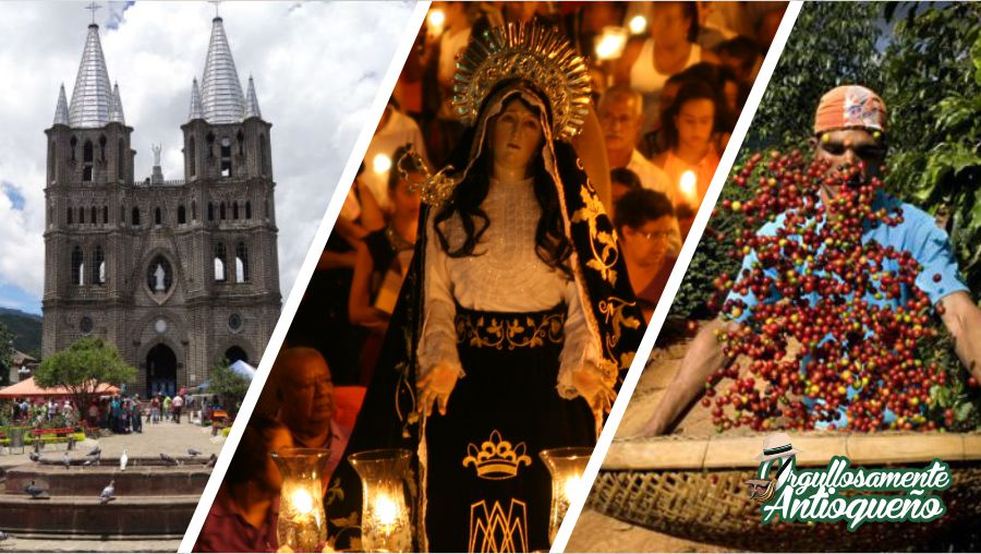 Ruta religiosa y turistica en Antioquia