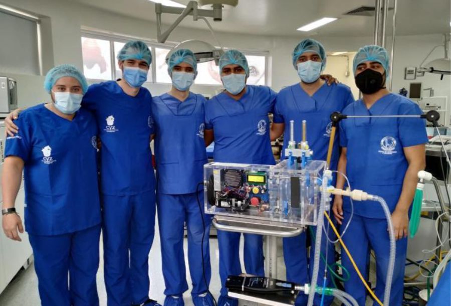 Equipo medico desarrollador de lo ventiladores