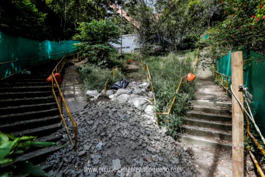 La renovación que promete dar una nueva imagen al Cerro Nutibara y el Pueblito Paisa, referentes turísticos de Medellín 8 Obras Cerro Nutibara y Pueblito Paisa