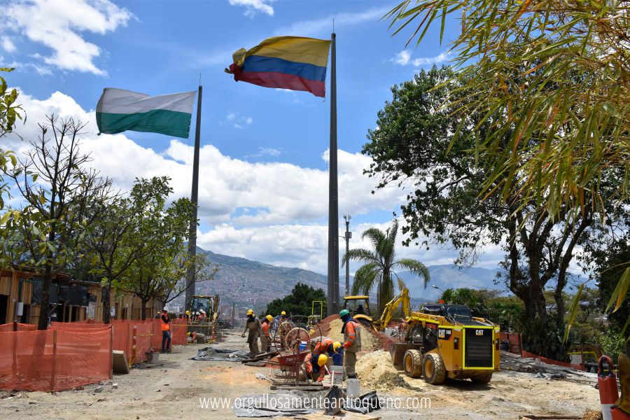 La renovación que promete dar una nueva imagen al Cerro Nutibara y el Pueblito Paisa, referentes turísticos de Medellín 6 Obras en el Cerro Nutibara