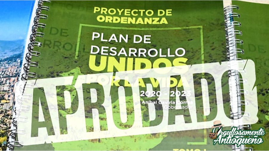 Aprobado Plan de desarrollo de Antioquia