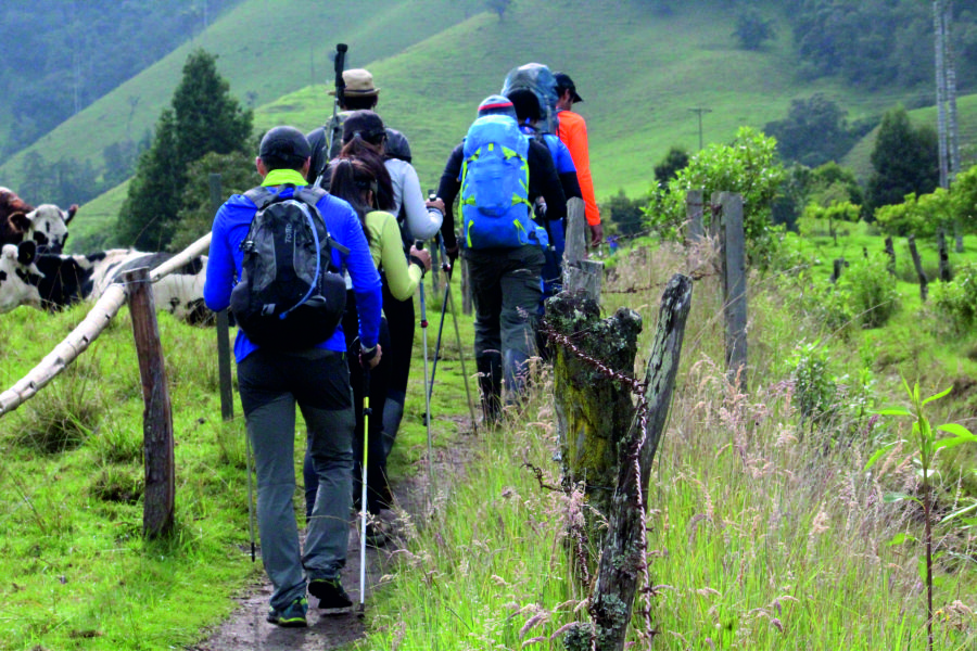 La Montaña, punto mágico en la creación 8 Ascenso
