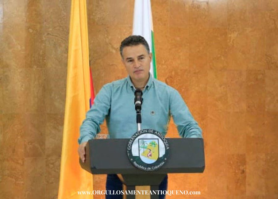 Aprobado Plan de Desarrollo 2020 - 2023 Unidos por la Vida por la Asamblea departamental de Antioquia 2 Gobernador de Antioquia Aníbal Gaviria