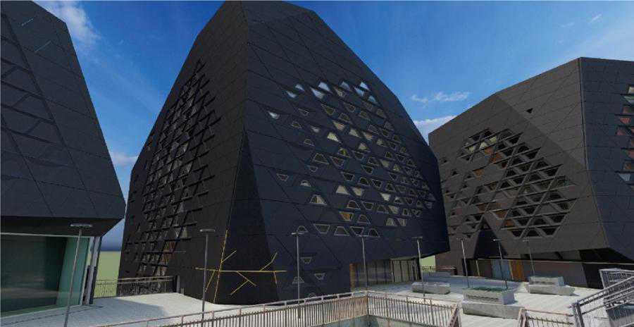 El Concejo aprobó reconstrucción de la Biblioteca España, referente cultural, social y turístico de Medellín 3 Nuevo diseno de la fachada biblioteca espana