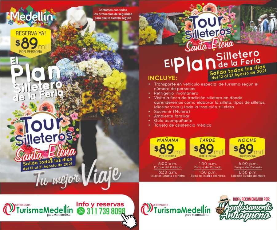 Banner tour silletero feria de las flores 2021
