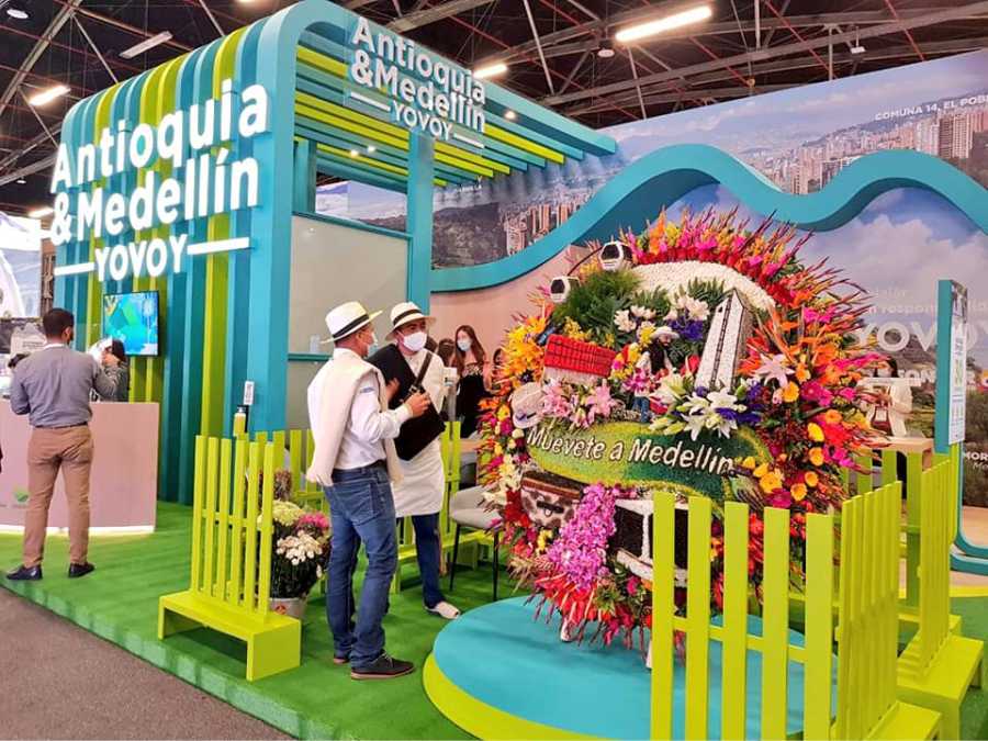 Balance positivo en Anato para Antioquia y Medellín con miras a la reactivación económica por medio del turismo 2 Vitrina turistica anato 2021