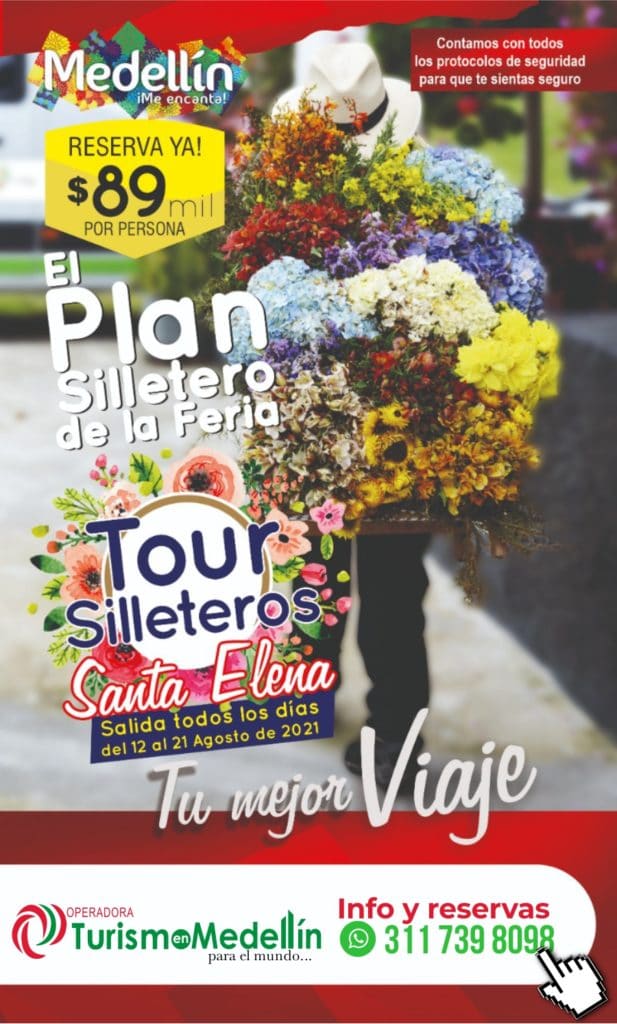 Banner tour silletero 2021 Turismo en Medellin