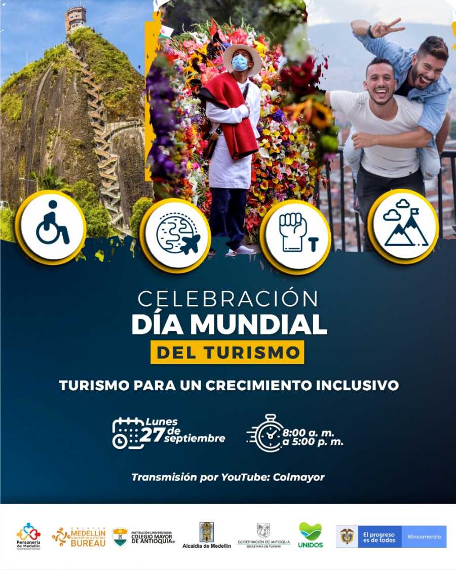 Antioquia se une a la celebración del Día Mundial del Turismo 10 Celebración día mundial del turismo