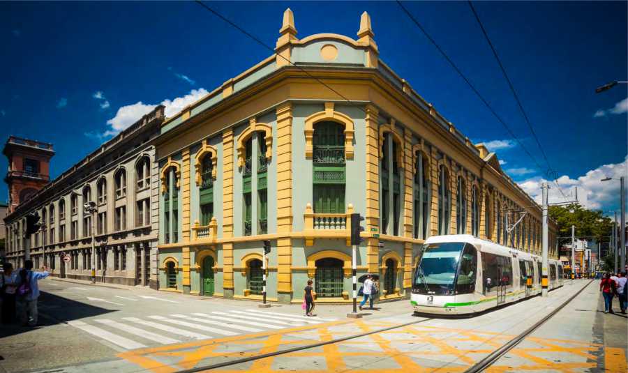 Tranvía de Medellín sector Ayacucho