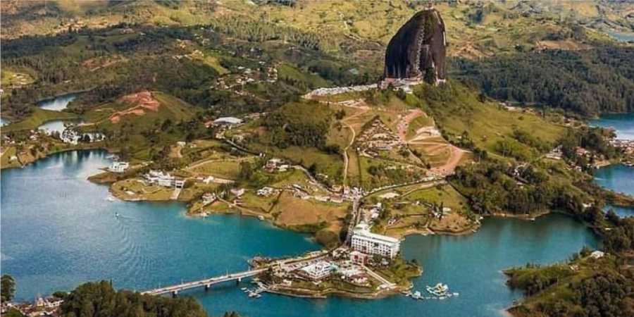 El turismo es la gran apuesta de la Gobernación mediante el proyecto Antioquia experimental 5 Panoramirca represa Penol Guatape