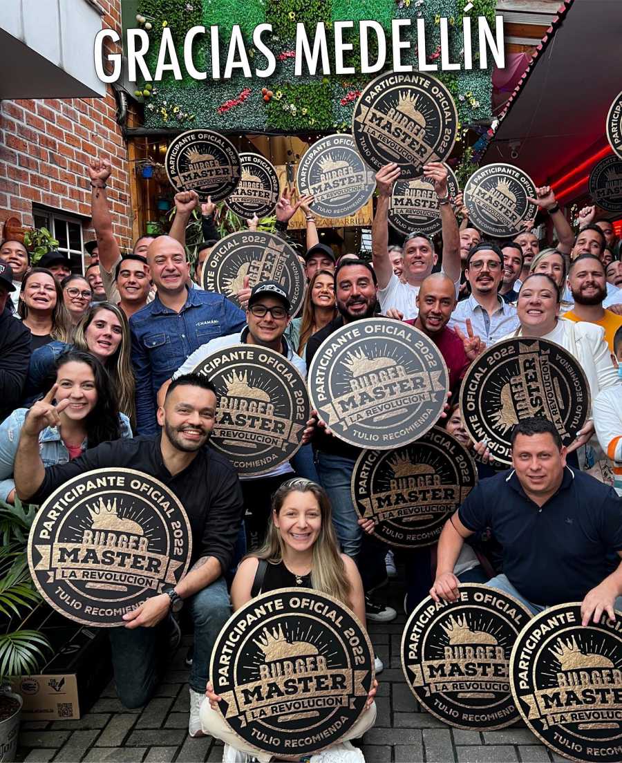 Participantes burger master medellin