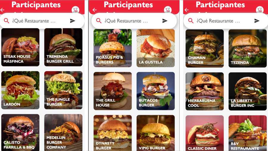 Restaurantes participantes burger master medellin 1