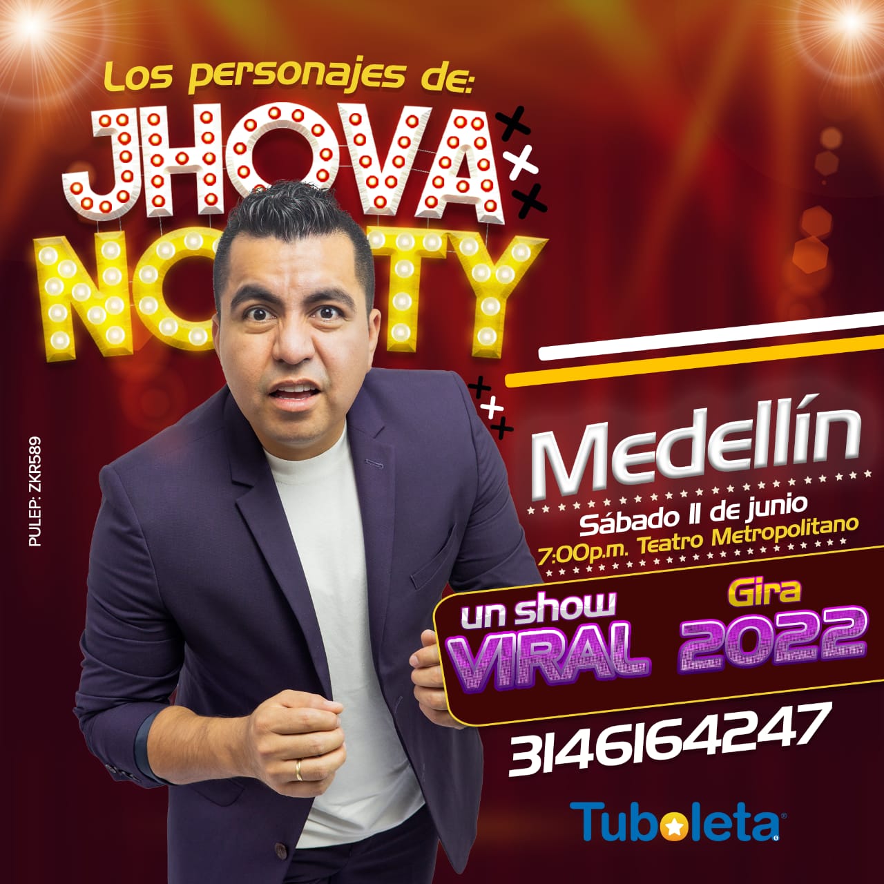 Jhovanoty un show viral