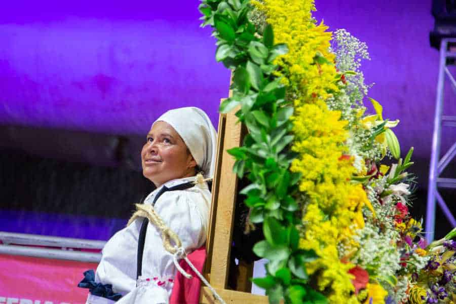 Medellín proyecta más de 28.000 visitantes y una derrama económica de US$29 millones durante la Feria de las Flores 2022 2 Silletera de santa elena