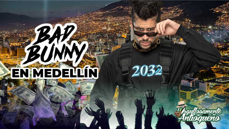 Bad Bunny en Medellin