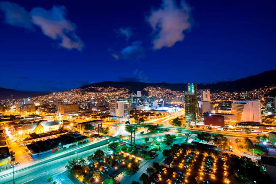 Medellin de noche