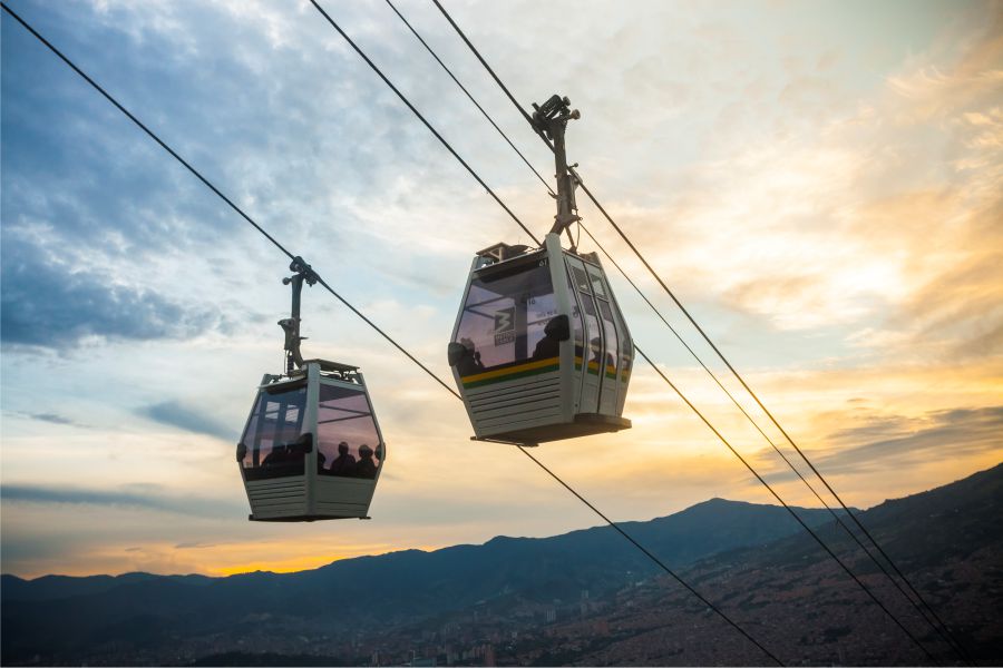 Medellín será sede del Congreso Iberoamericano de Destinos Turísticos Inteligentes en Colombia 2 Metro cable Medellin