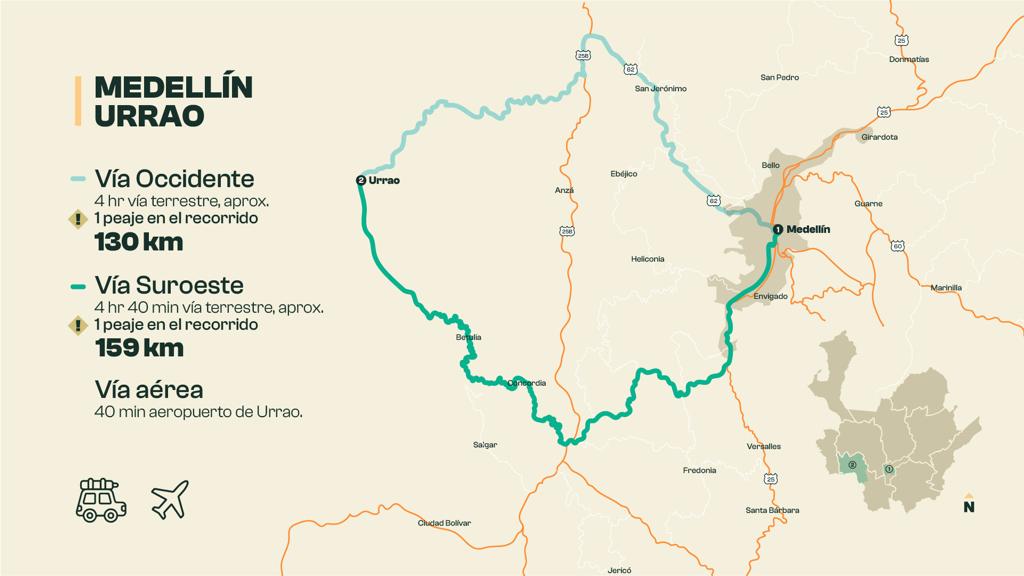 Cómo es el verdadero Urrao el paraíso perdido de Antioquia y pueblo natal de Rigo 4 Cómo llegar a Urrao