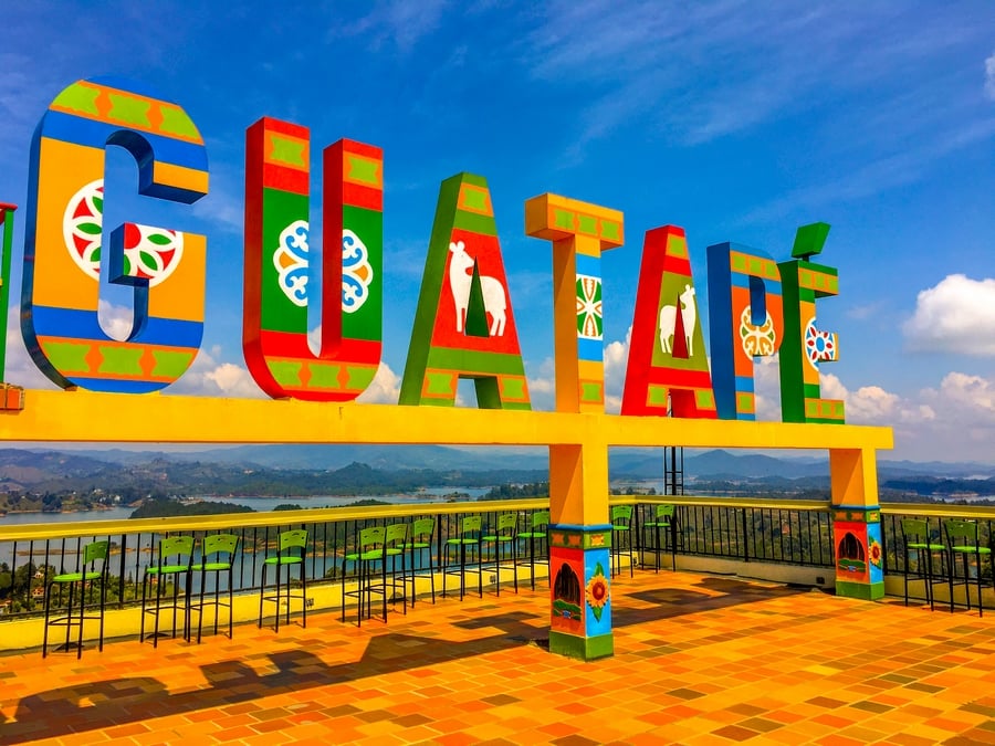 Letrero Guatape
