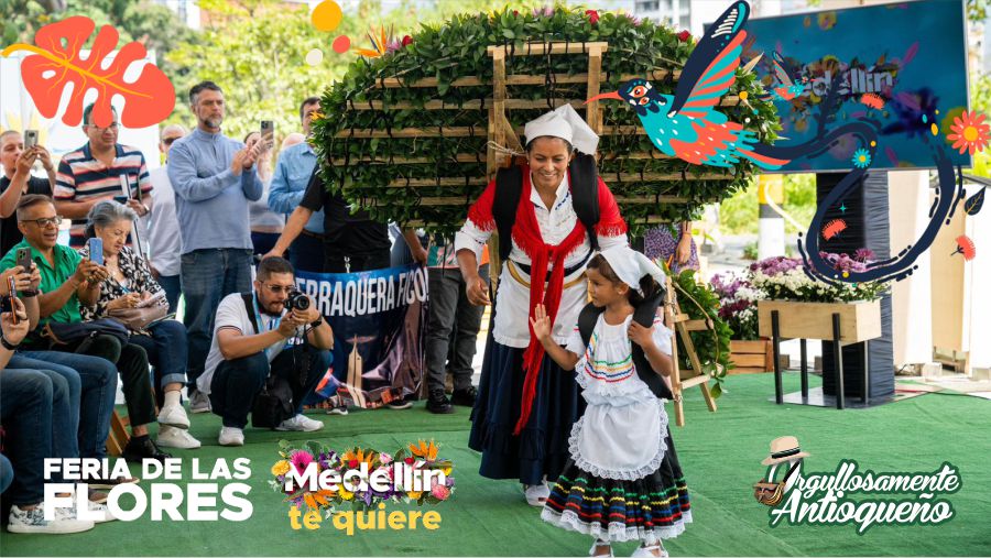 Venga pa la Feria de las Flores y Bienvenidos todos porque Medellin Te Quiere Orgullosamente