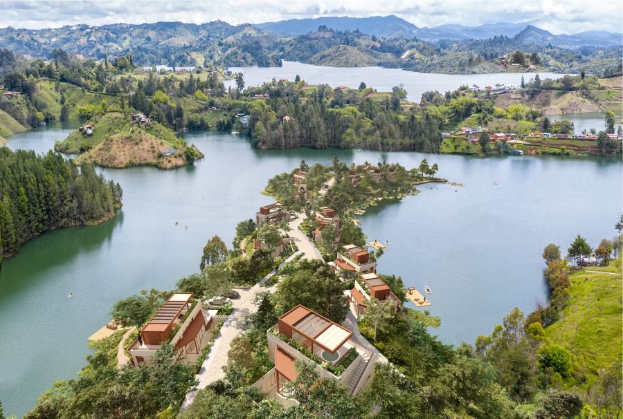 Ubicacion hotel Cabo Hotel Guatape El Penol