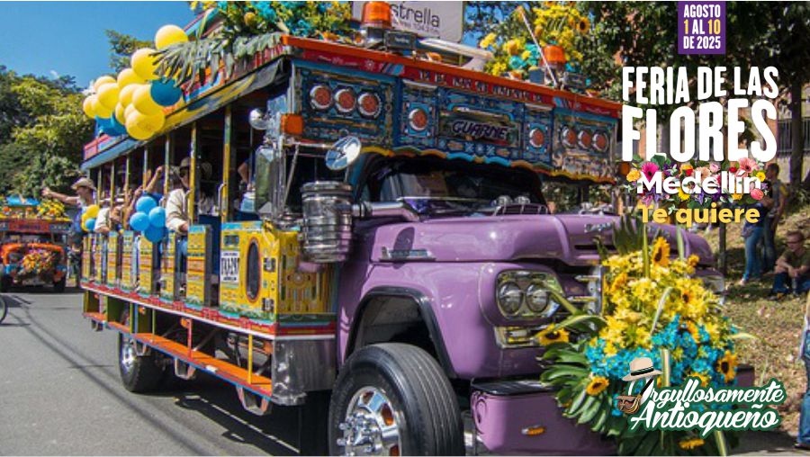 Asi sera el Desfile de Chivas y Flores 2025 en Medellin Tradicion fiesta y orgullo montanero sobre ruedas