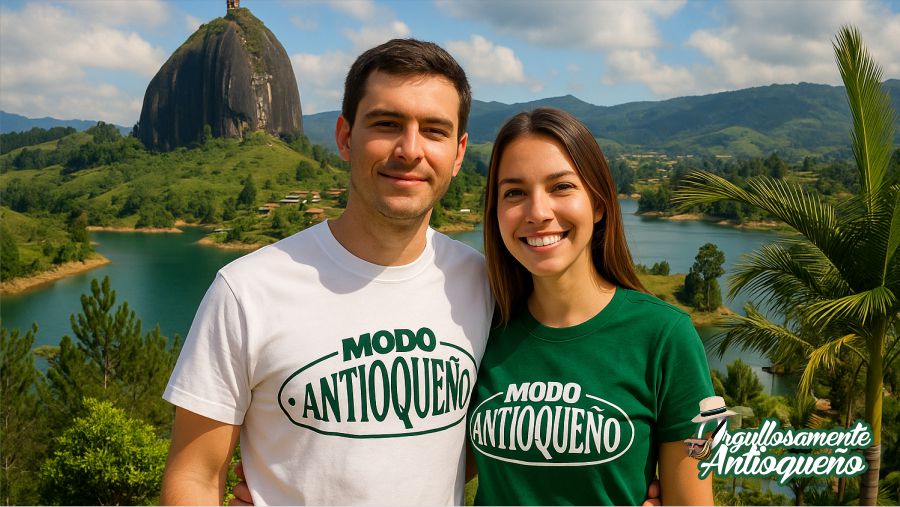 Camisetas Modo Antioqueno disponibles ya para que lleves el amor por esta tierra siempre puesto