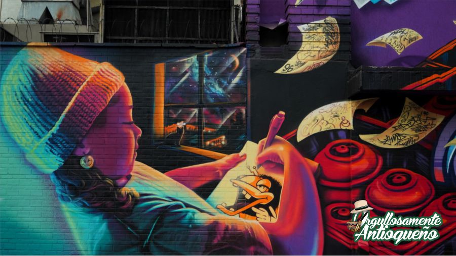 Medellin sorprende al mundo con su primera Bienal de Graffiti y Arte Urbano