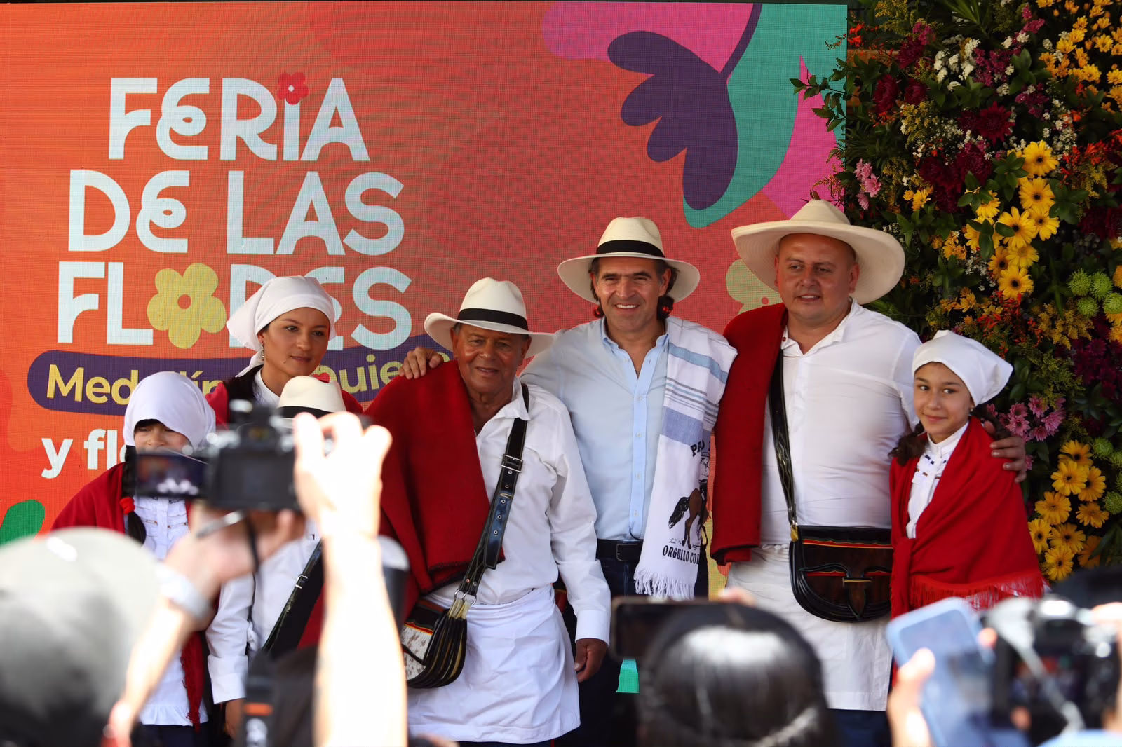 Inicio 40 Silleteros y flores durante la Feria de las Flores 2026 en Medellín