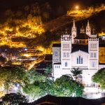 Vista panorámica de Jericó, Antioquia, con su arquitectura, iglesia y montañas