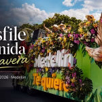 Carrozas y comparsas del Desfile Avenida Primavera 2026 en Medellín