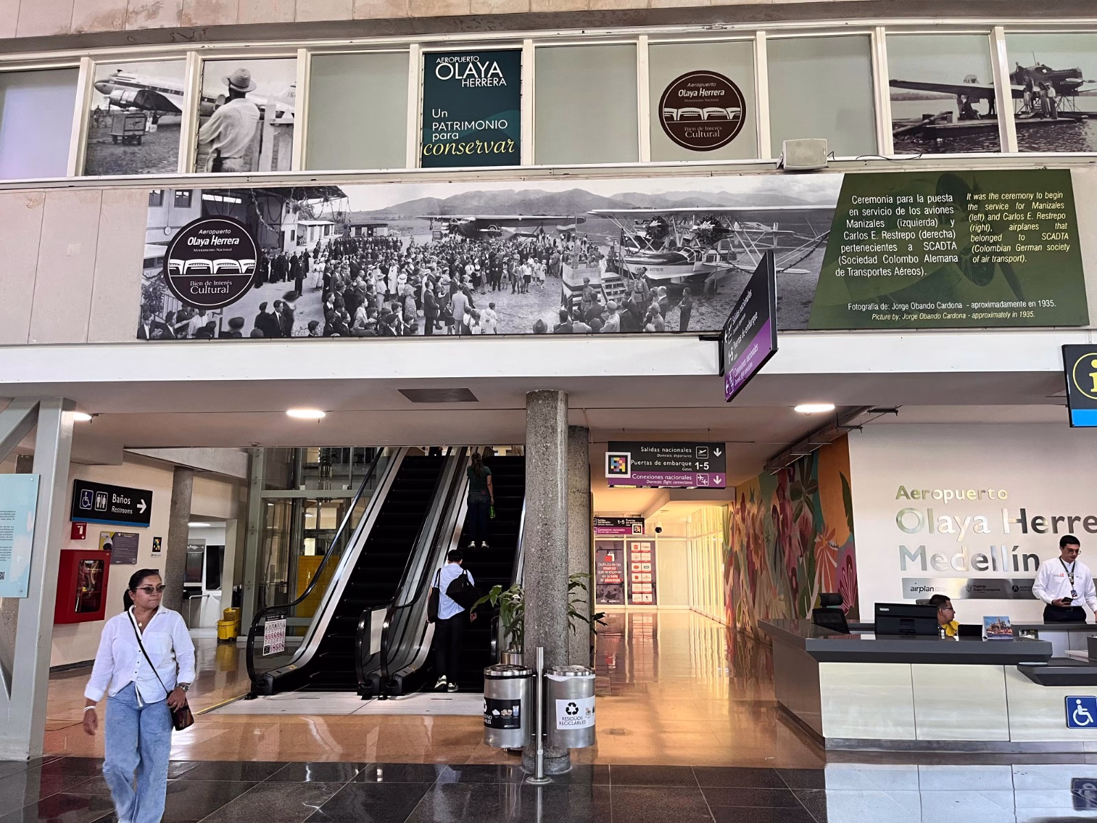 Aeropuerto Olaya Herrera celebra el Mes del Patrimonio con recorridos, tango y yoga 4 Por que el Aeropuerto Olaya Herrera es patrimonio de Medellin